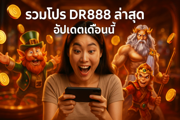 รวมโปร DR888 ล่าสุด อัปเดตเดือนนี้