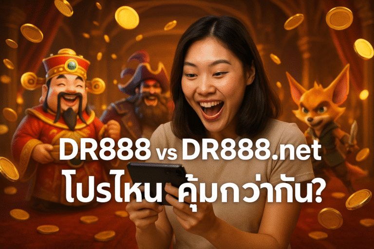 DR888 vs DR888.net โปรไหนคุ้มกว่ากัน?
